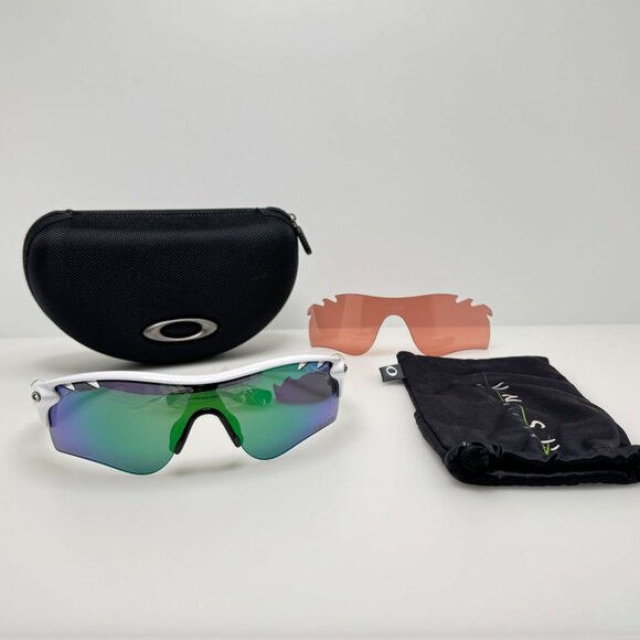 Oakley Sunglasses OO9181-35 Radar Lock Mark Cavendish W/ Case - Picture 1 of 11